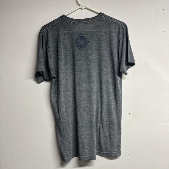 Charlie Hustle Kansas City Monarchs Size Medium NLBM Gray Baseball T-Shirt - Picture 4 of 6